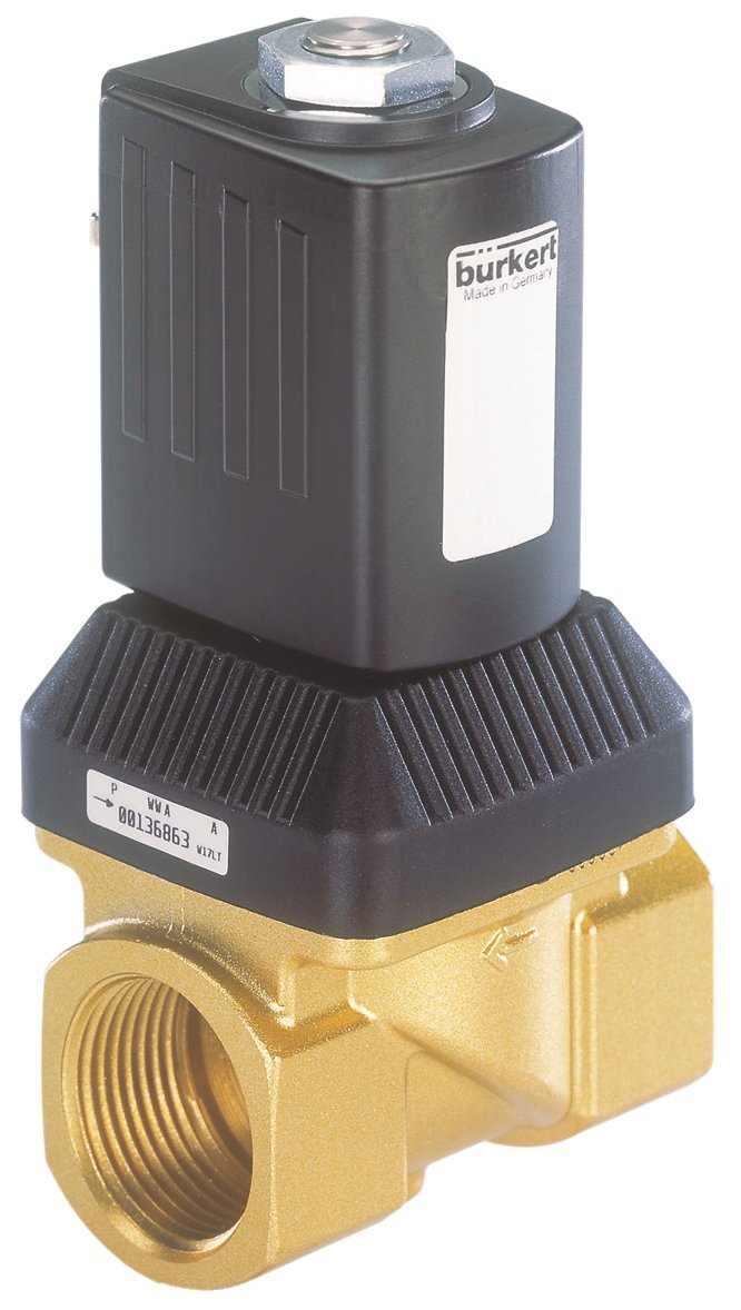 1220 - Electrovanne 2/2 NF à membrane FKM à commande assisté